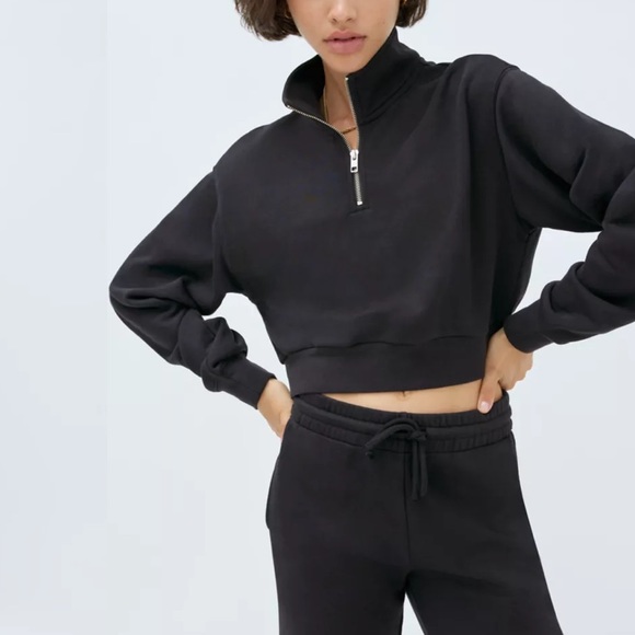 TNA ¼ Zip Sweatshirt Cozy AF - Picture 6 of 11